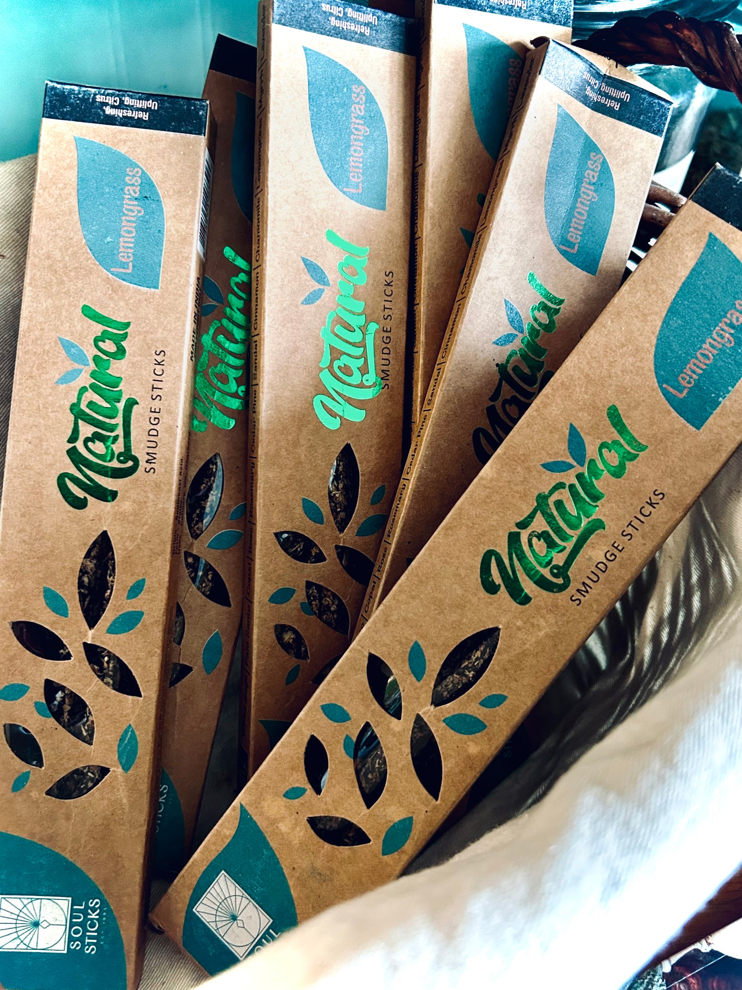 Lemon Grass Natural Smudge Incense - 15 GMS