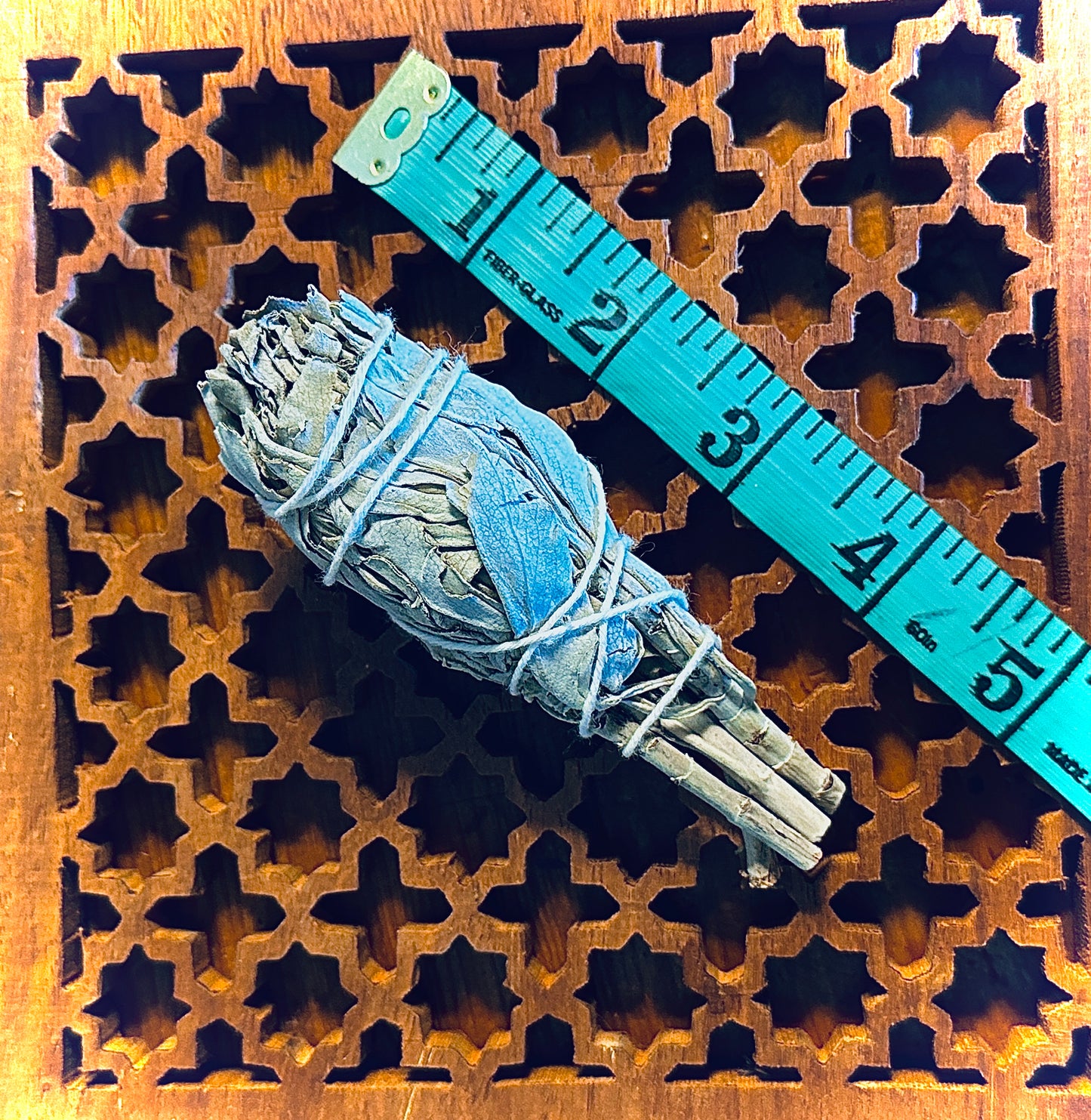 3"- 4" CALIFORNIA WHITE SAGE TORCH SMUDGE STICK