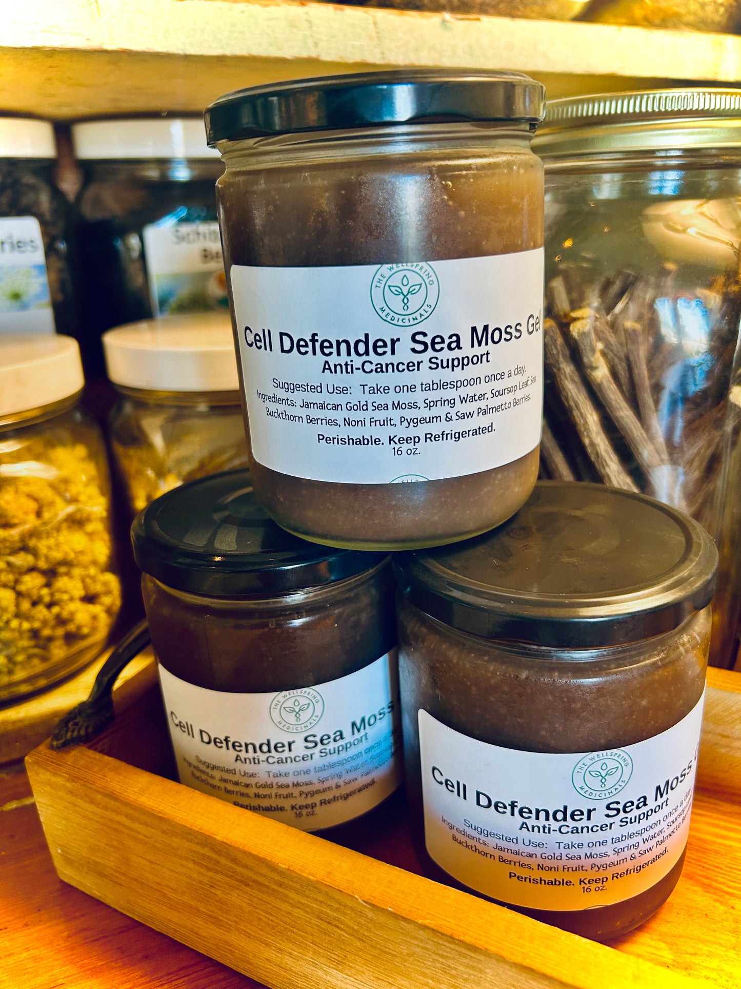 Cell Defender (Anti Cancer) Sea Moss Gel