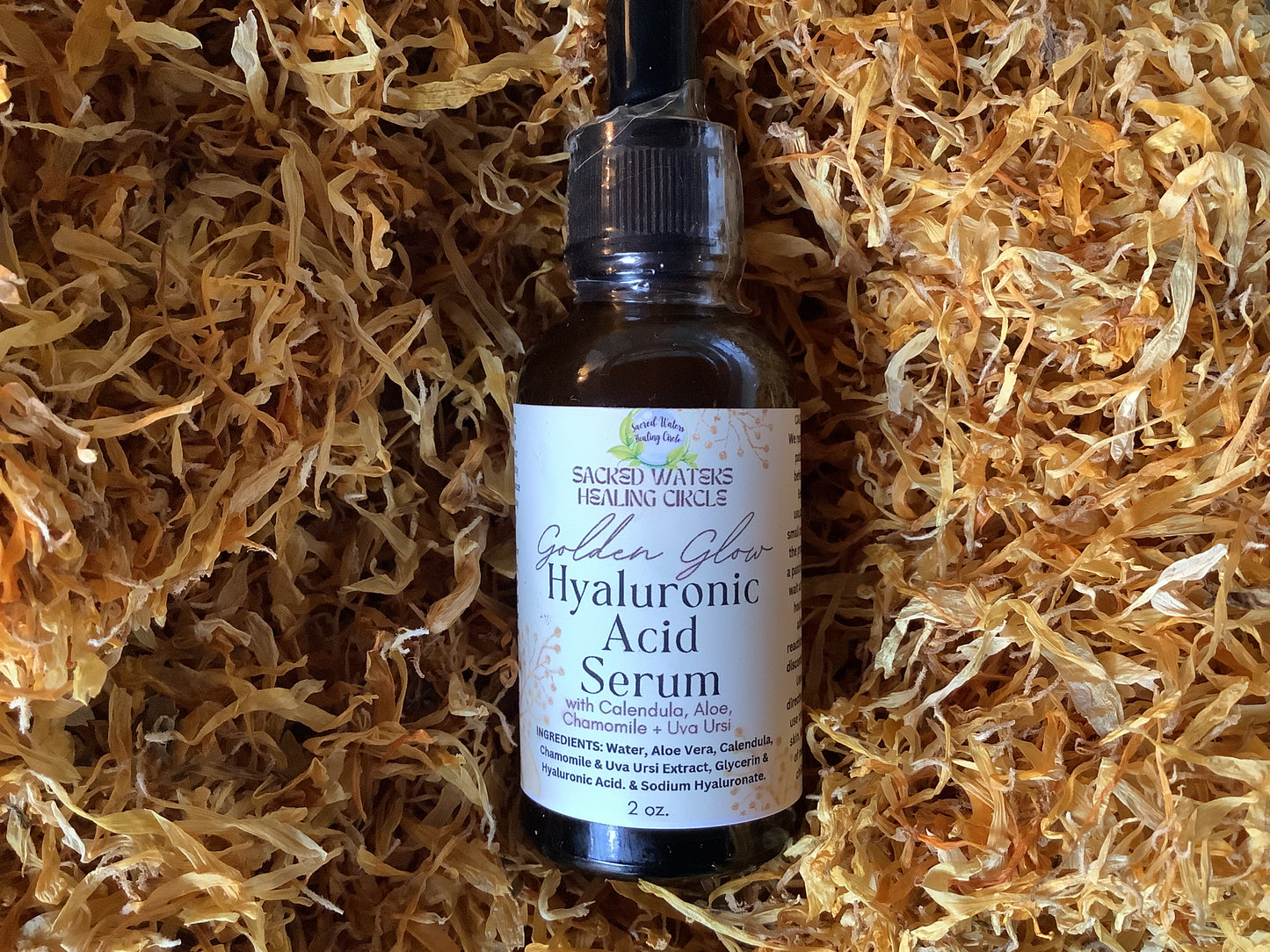 SWHC Golden Glow Hyaluronic Acid Serum