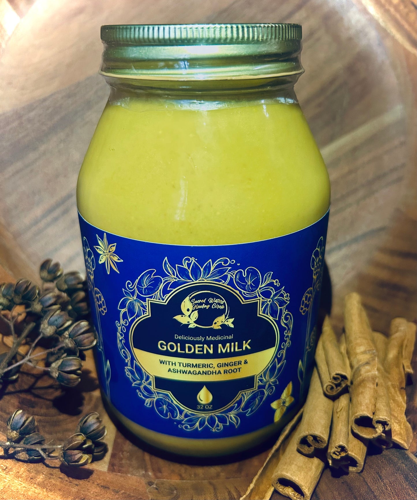 Deliciously Medicinal Golden Milk (32oz)
