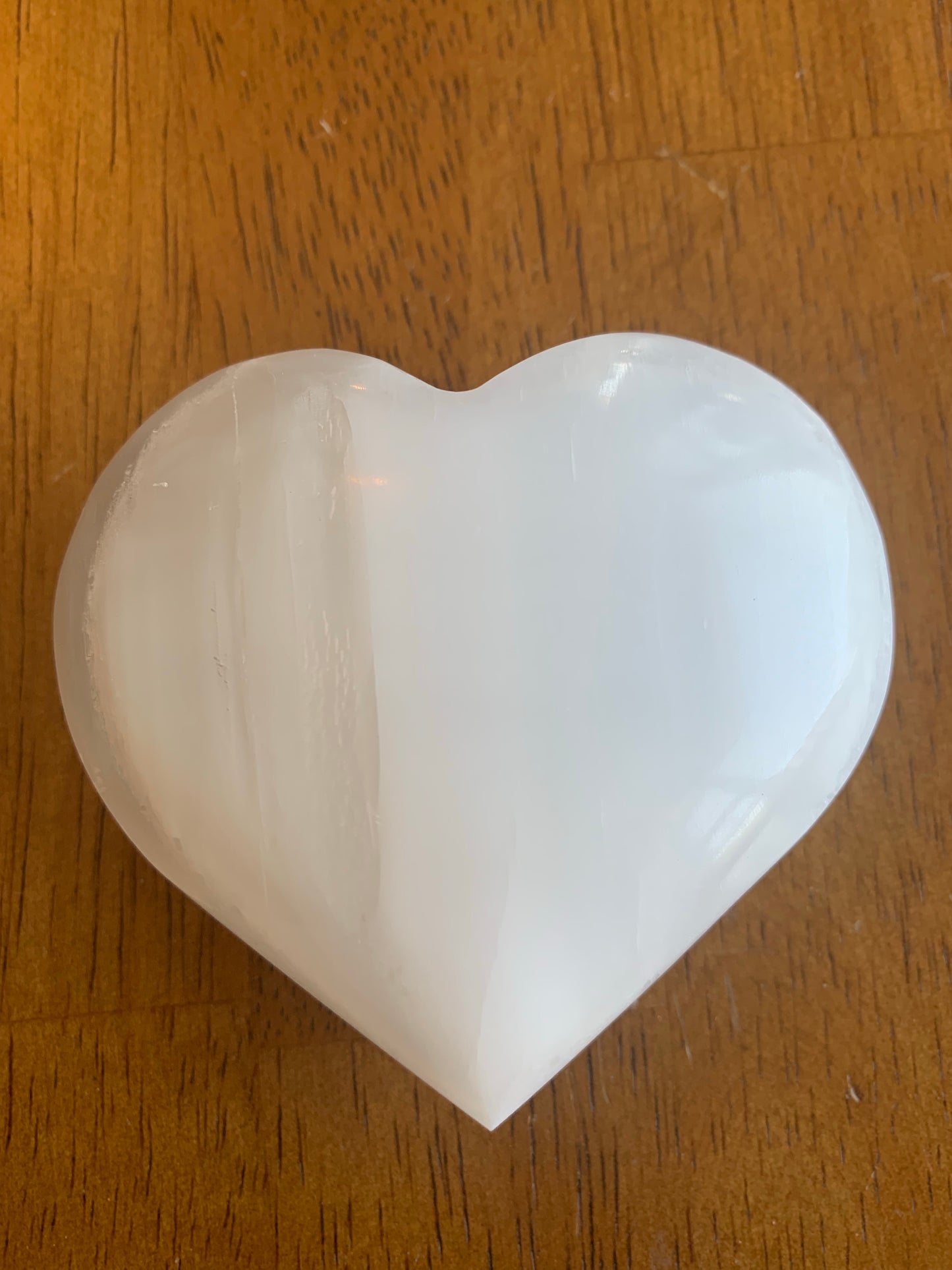 Selenite Heart (large)