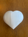 Selenite Heart (large)