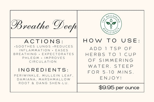 Breathe Deeply Lung Soothing Tea Blend
