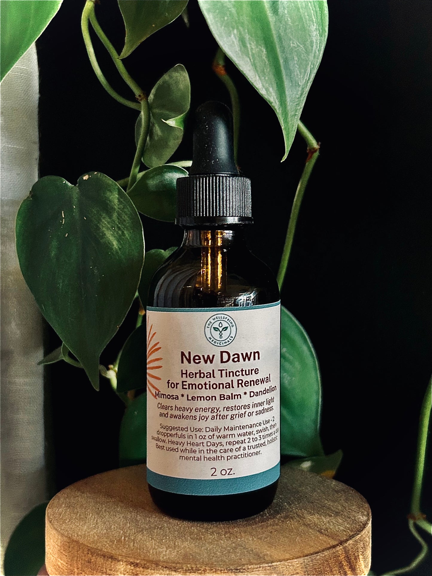 New Dawn Herbal Tincture for Emotional Renewal