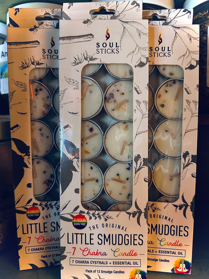 Aroma Therapy Tea Light Candles (Little Smudgies)
