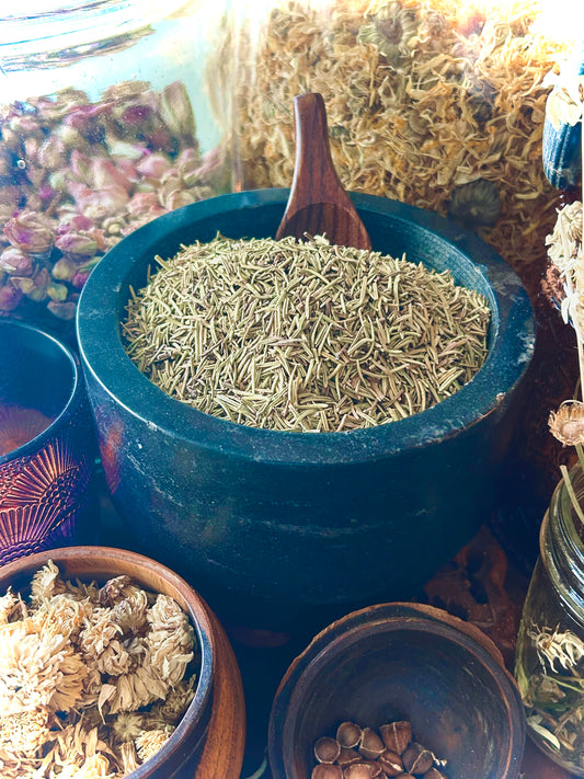 Rosemary Leaf Whole Organic (Rosmarinus officinalis)