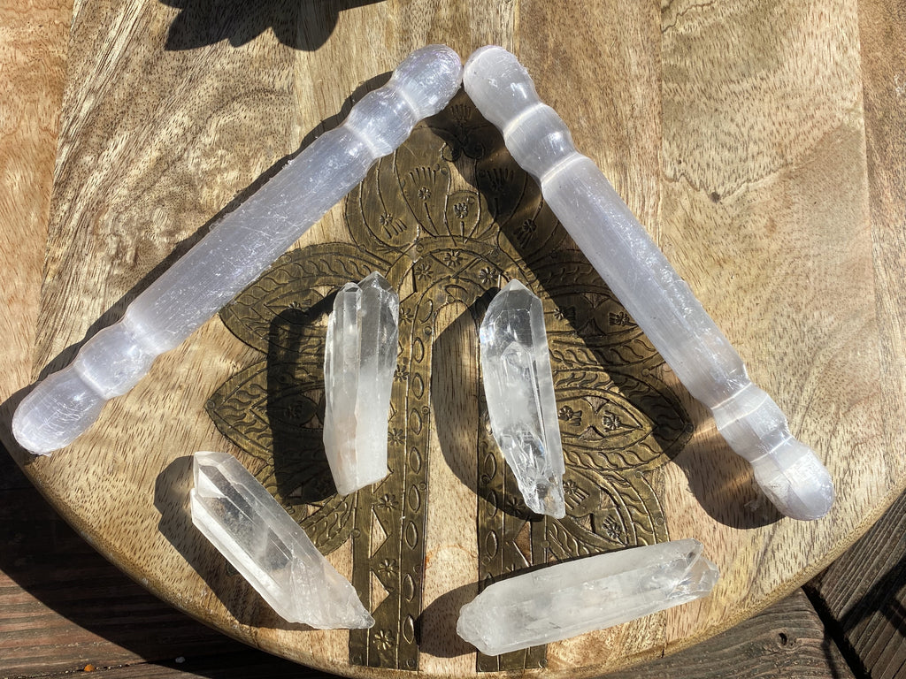 Selenite Wand