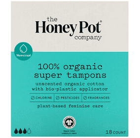 The Honey Pot - 100% Organic Super Tampons