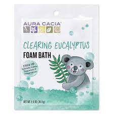 Aura Cacia Clearing Eucalyptus Kids Foam Bath